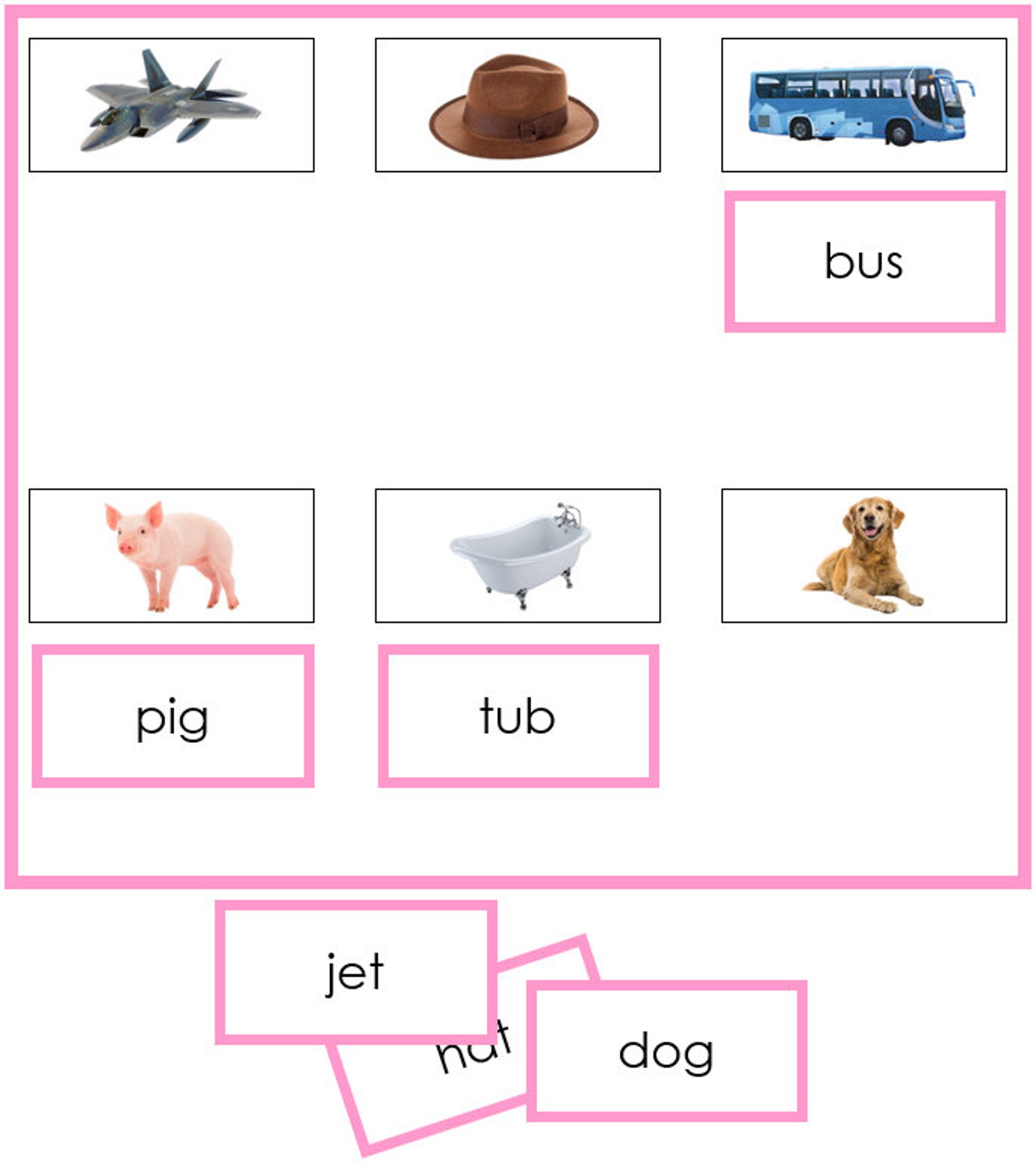 Montessori Pink Phonetic Language Series Bundle [PHOTOS] - Primary ...