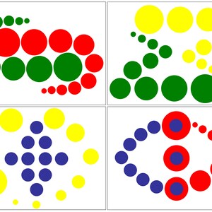 Montessori Knobless Cylinders Pattern Cards Bundle - Sensorial ...