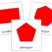 Types of Polygons Nomenclature 3-part Cards - Montessori Geometry ...