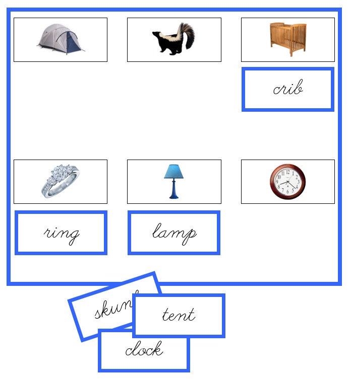 Montessori Cursive Blue Phonetic Language Series Bundle [PHOTOS ...