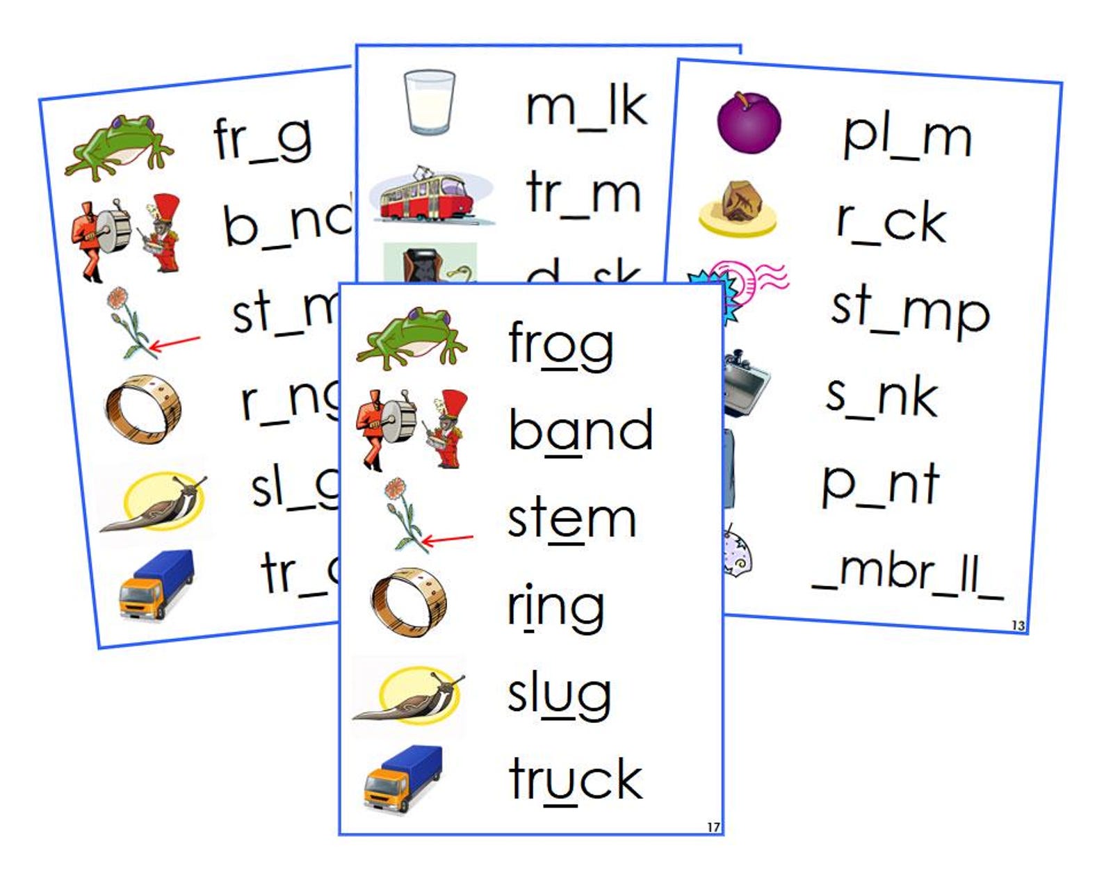 Montessori Blue Phonetic Language Series Bundle [CLIPART] - Primary ...