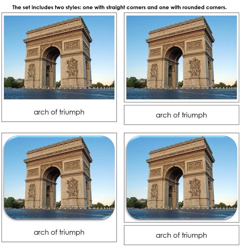 Around The World Safari TOOB Cards - Printable Montessori Cards - Digital Download by Montessori Print Shop