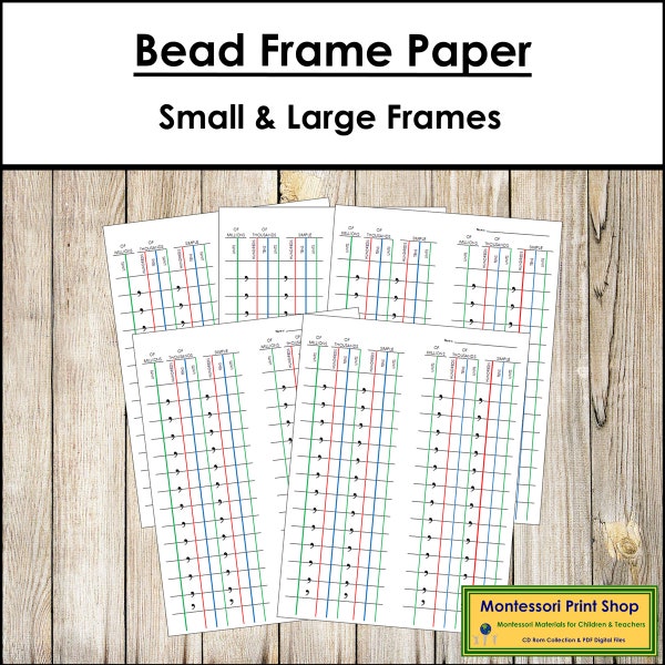 Bead Frame Etsy