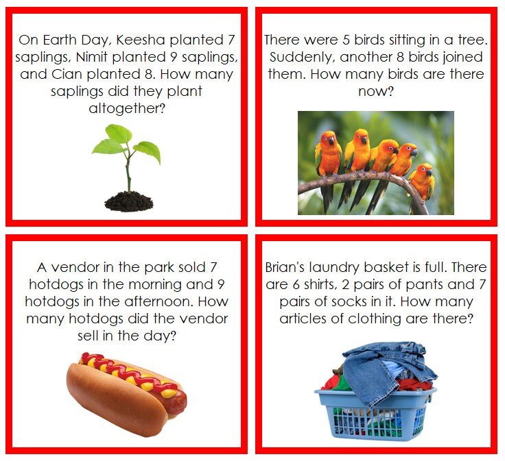 Addition Word Problems Set 1 [dynamic Addition, Color-coded] - Math ...