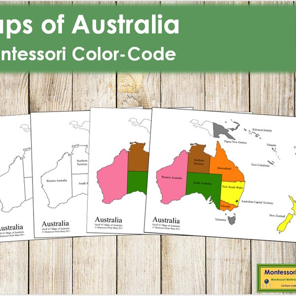 Map of Australia? Etsy