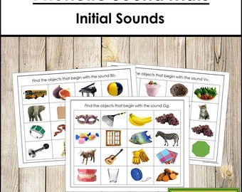 Phonetic Sound Game Mats - Montessori Phonics (Digital Download)