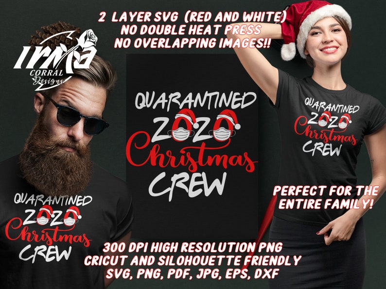 Download CHRISTMAS CREW 2020 Quarantined 2020 Christmas Crew SVG | Etsy