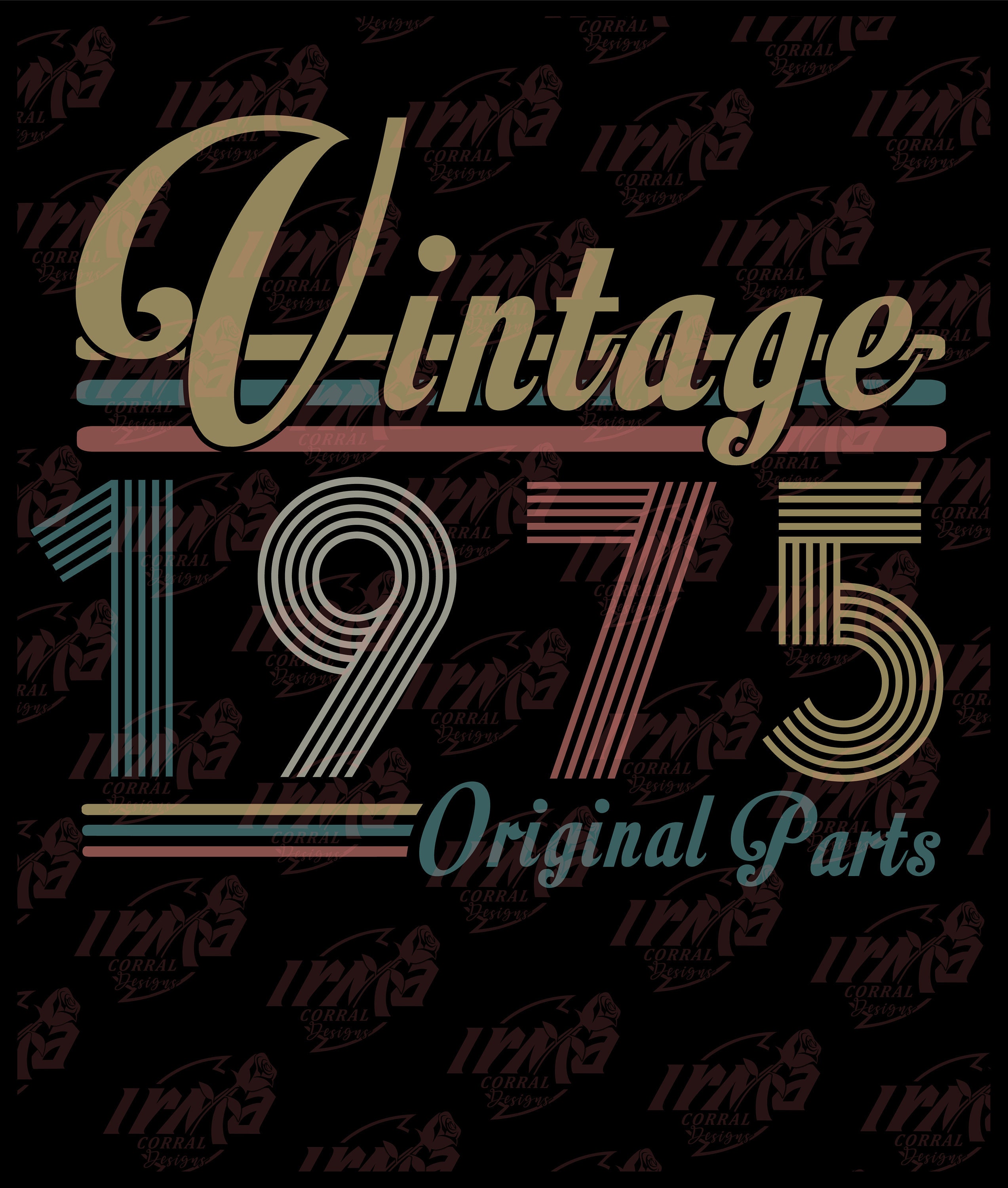 JAHRGANG 1975 ORIGINAL Jahrgang 1975 Original Teile Etsy