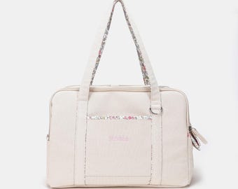 Personalized Dog Carrier Bag-Custom Pet Handbag-Shoulder Carry Puppy Bag-Dog Travel Bag-Inspired Gift for Dog Lovers-Vintage Rose Pink