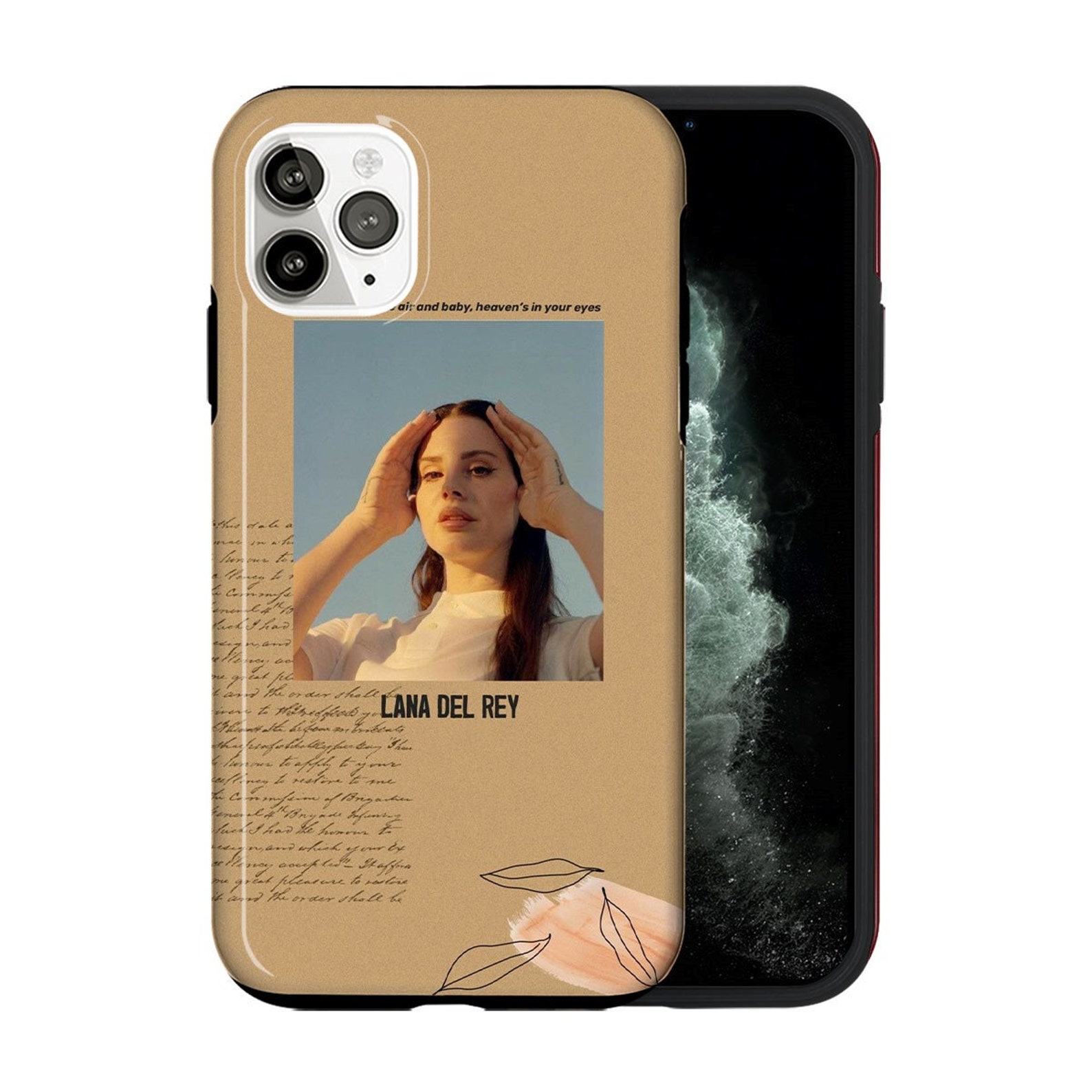 Lana Del Rey Phone Case High By The Beach Cover For iPhone 12 Etsy
