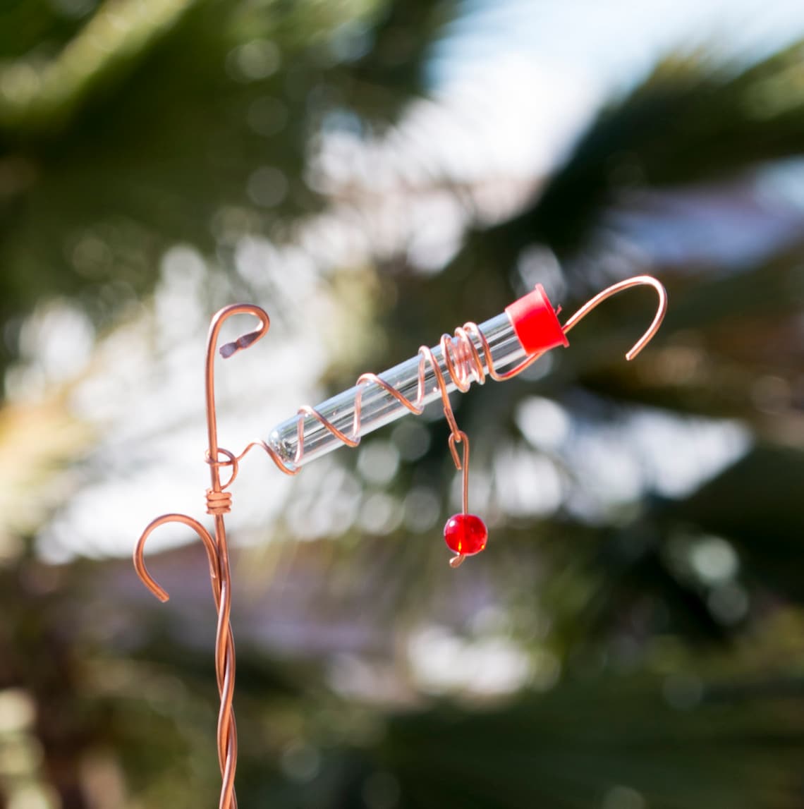 Hummingbird Wand Feeder that's Hand Held Beautiful All Etsy