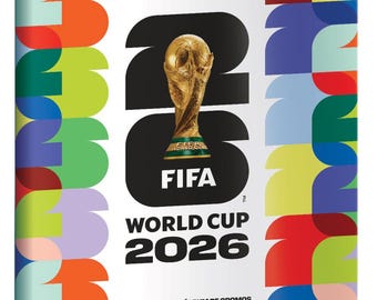 2026 Panini FIFA World Cup Authentic Official Sticker Album Book Magazine