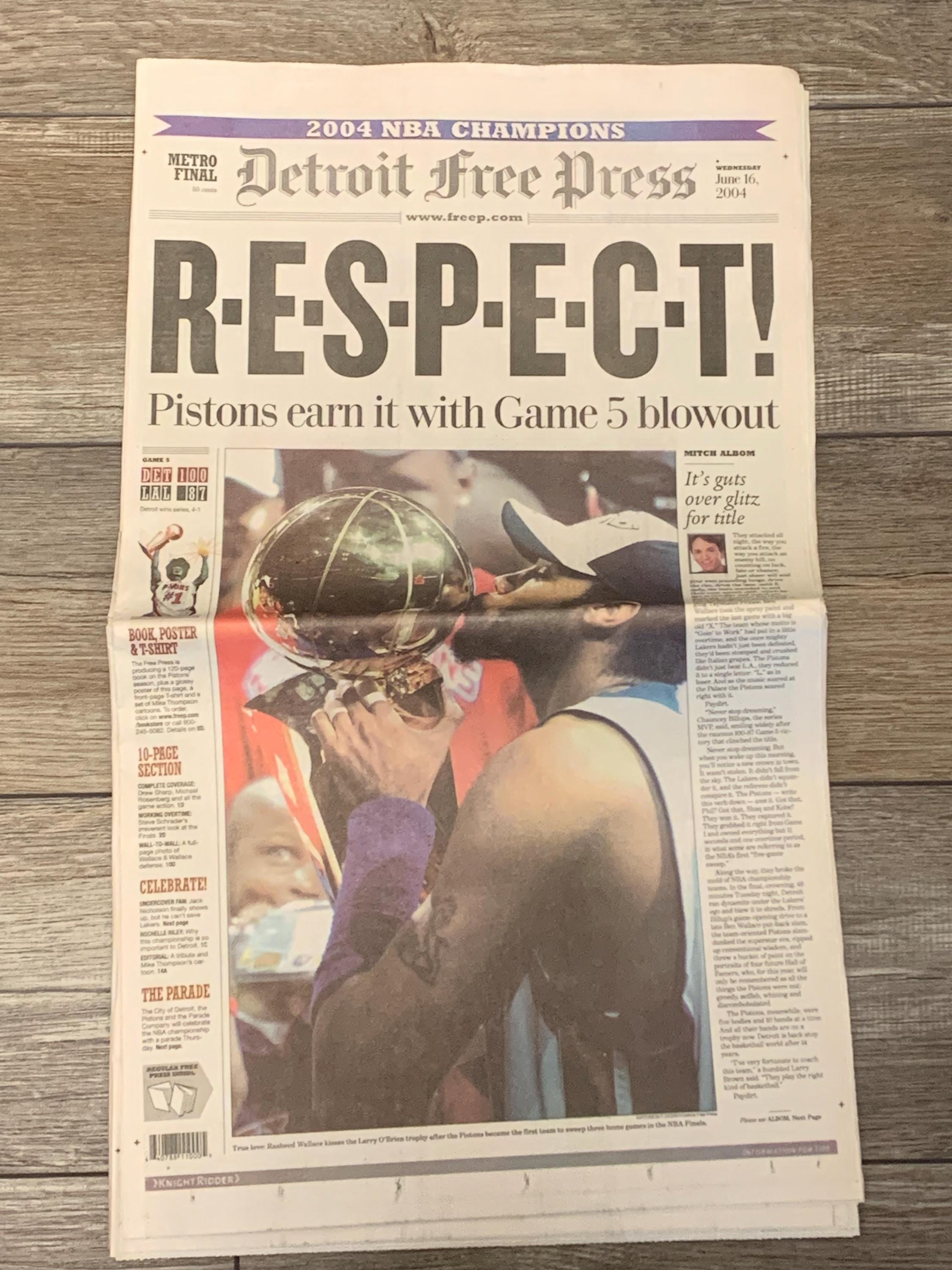 Detroit Pistons 2004 - Etsy