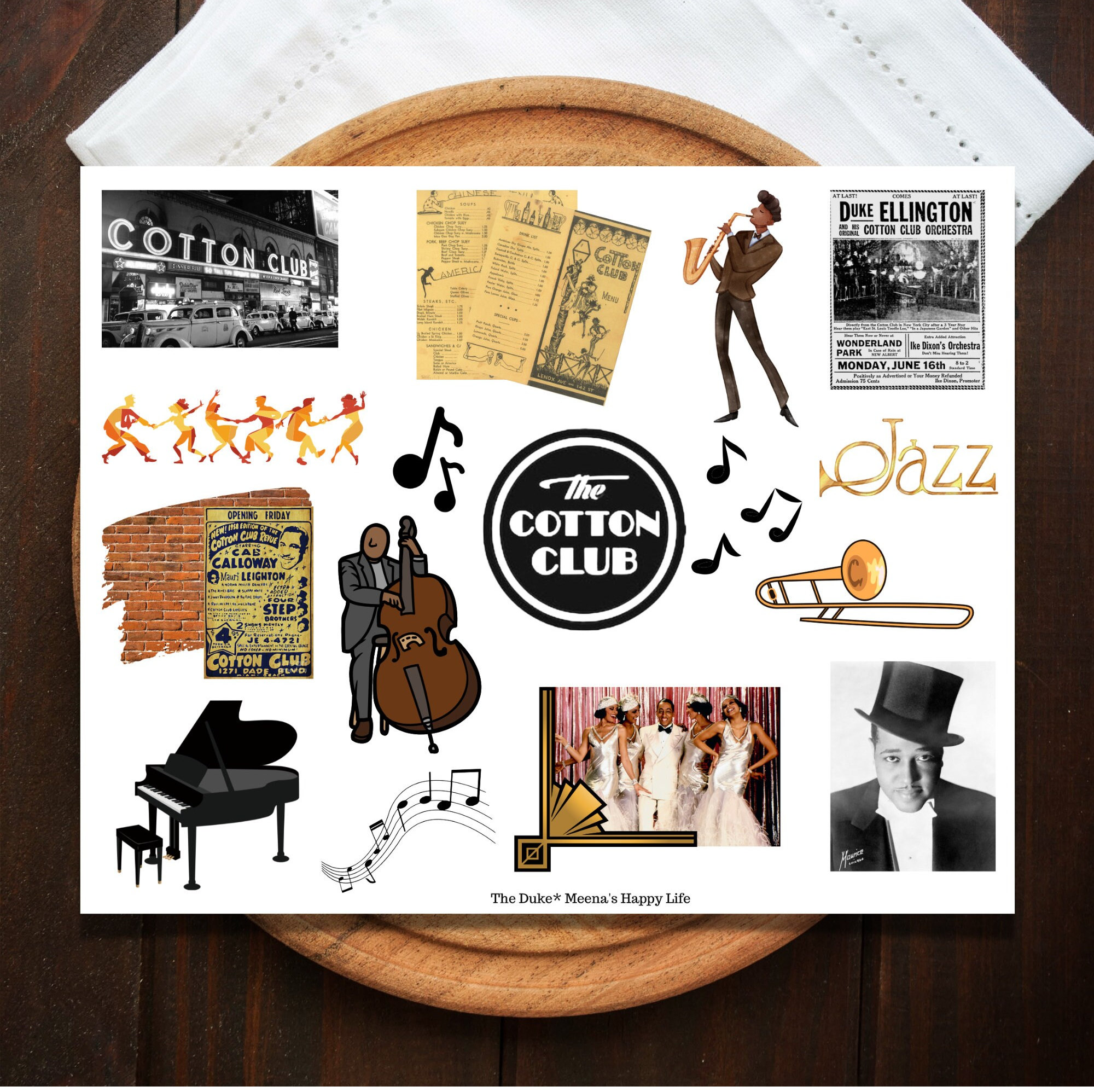 Black History Stickers, Black History Printable, Black History Month, Duke Ellington, Cotton ...