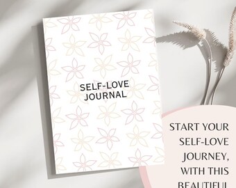 Self-love | workbook | journal | self-care | wellness | health | prompt | planner | undated | printable | digital | A4 | INSTANT DOWNLOAD