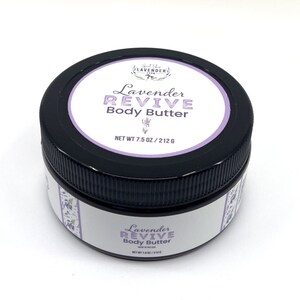 Lavender Revive Body Butter - 7.5oz - Great Lakes Lavender Farm