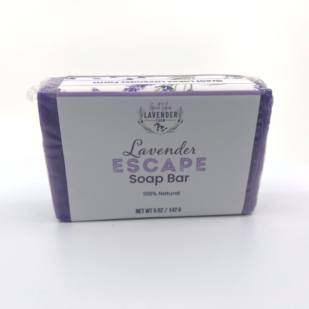 Lavender Fields Soap Bar - Handmade Cold Process - 5 Oz - Etsy