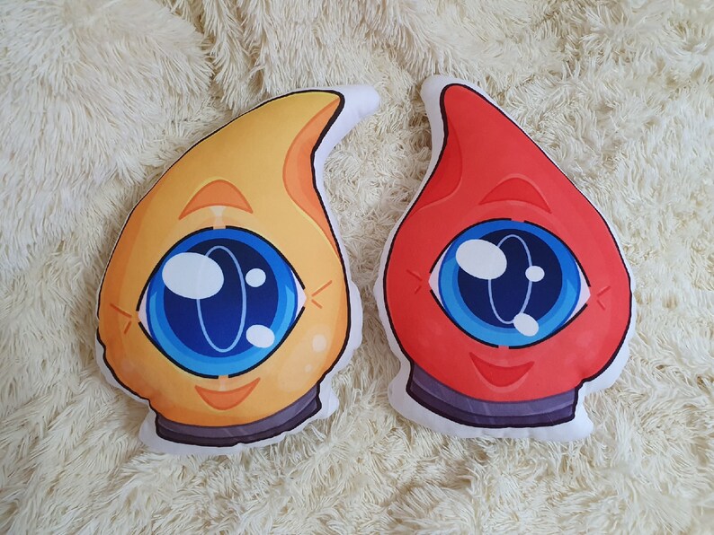 SCP-131. Curly Fleece Pillow Two