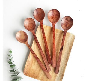 Chabatree Teak Wooden Spoon London Dining Handmade Wooden Cutlery チャバツリー Chabatree Teak Wooden Spoon London Dining Handmade Wooden Cutlery チャバツリー