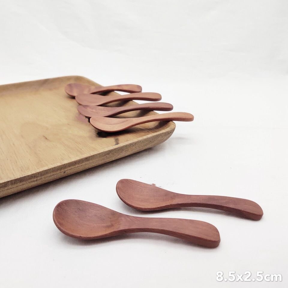 Set of 3 Wooden spice spoon set Personalized Wooden Spoon Etsy