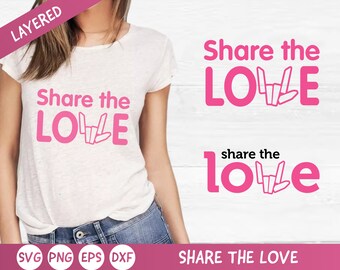 Download Share The Love Svg Etsy