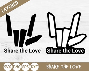 Download Share The Love Svg Etsy