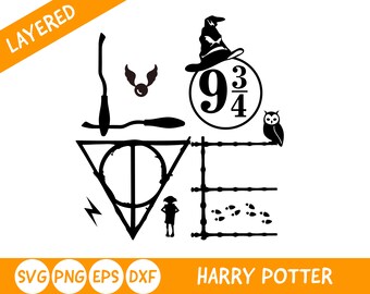 Download Harry Potter Svg File Etsy