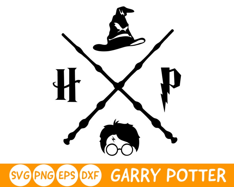 Download Wizard School Clipart Harry Potter Svg Magic Wand Symbol Svg Drawing Illustration Art Collectibles Las Hermosas Fr