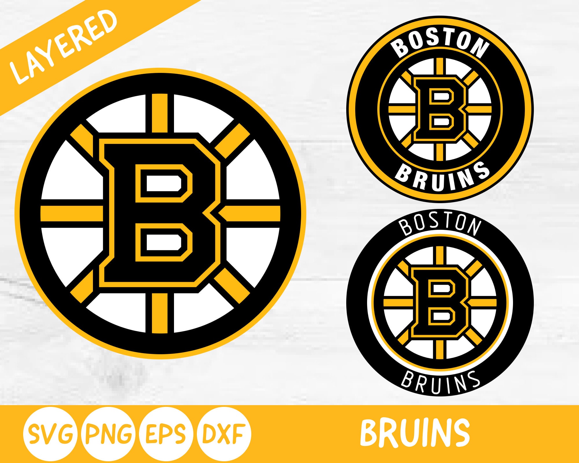 Boston Bruins Logo Svg Nhl Svg Hockey Cut File For Cricut Etsy