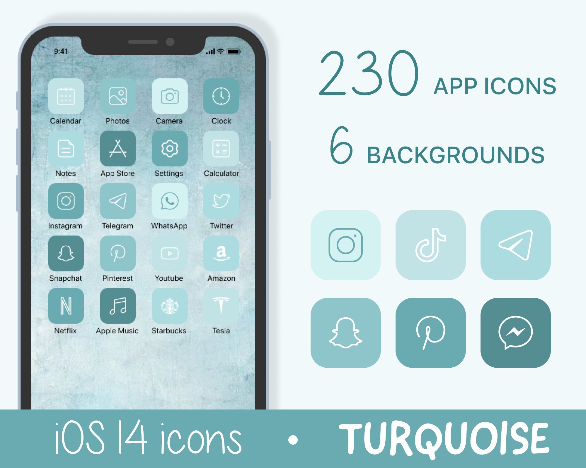 Turquoise Ios 14 App Icons Aesthetic Minimal App Covers Etsy Turquoise Ios 14 App Icons Aesthetic Minimal App Covers Etsy