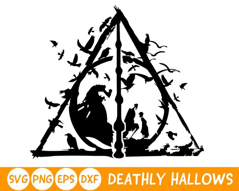Free Free 344 Floral Deathly Hallows Svg Free SVG PNG EPS DXF File