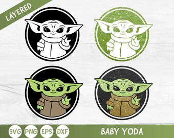 Baby Yoda Svg Etsy