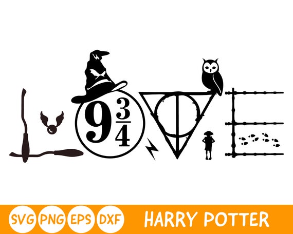 Download Harry Potter inpired Love SVG Harry Potter SVG File for | Etsy