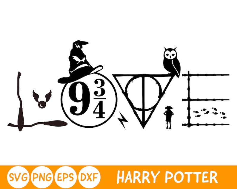 Free SVG Harry Potter Love Svg 5095+ SVG PNG EPS DXF in Zip File