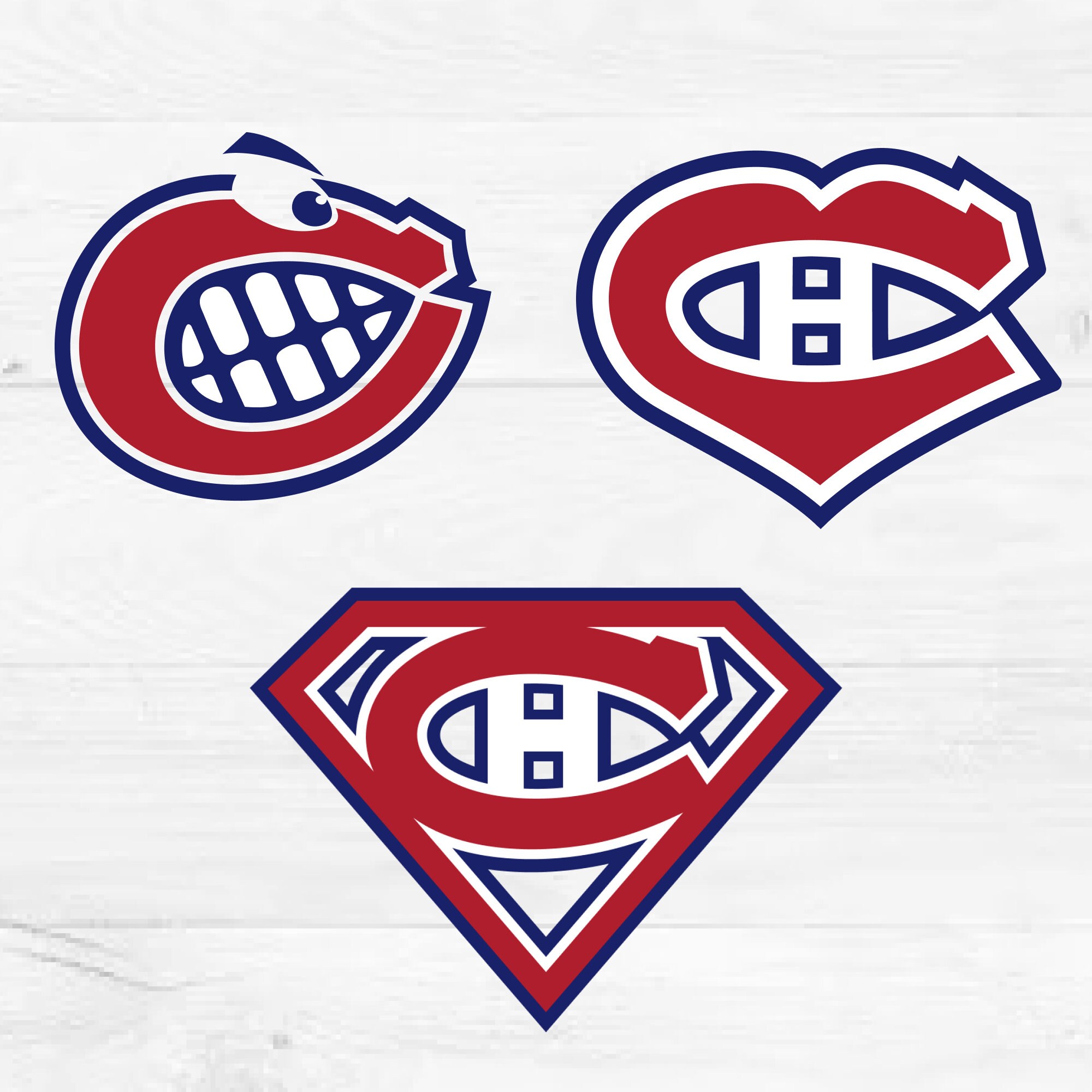 Montreal Canadiens Svg Bundle Montreal Canadiens Logo Hockey Etsy