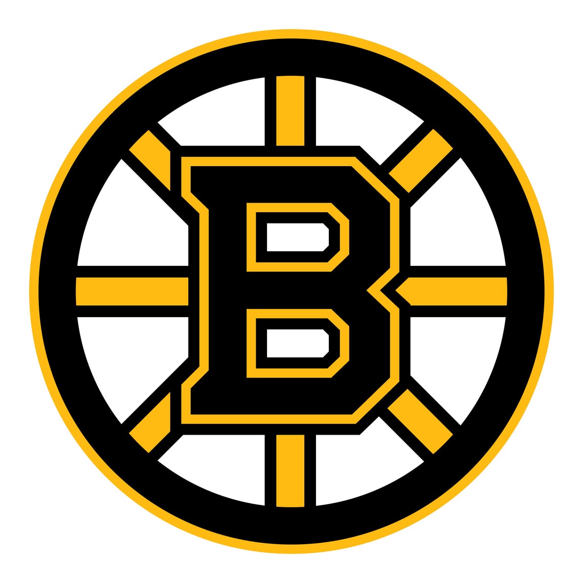 Boston Bruins Logo Svg NHL Svg Hockey Cut File for Cricut Etsy