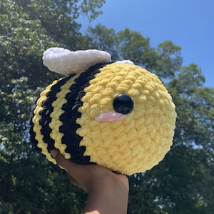 Crochet Chunky Bee |Amigurumi Bee| Stuffed Animal