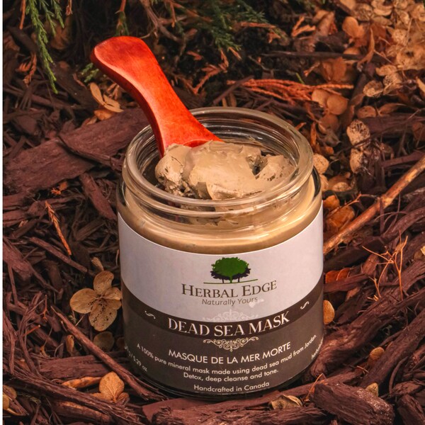 Dead Sea Mud Mask with Ylang Ylang I Cleans Pores & Detoxifies I Anti-Aging I Eczema relief I Gifts I Skin tightening