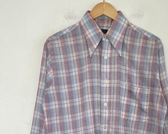 VTG 70s Thin JCPENNEY Towncraft BUTTON_UP