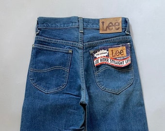 VTG 80s Deadstock STRAIGHT_LEG  LEE JEANS 27x32