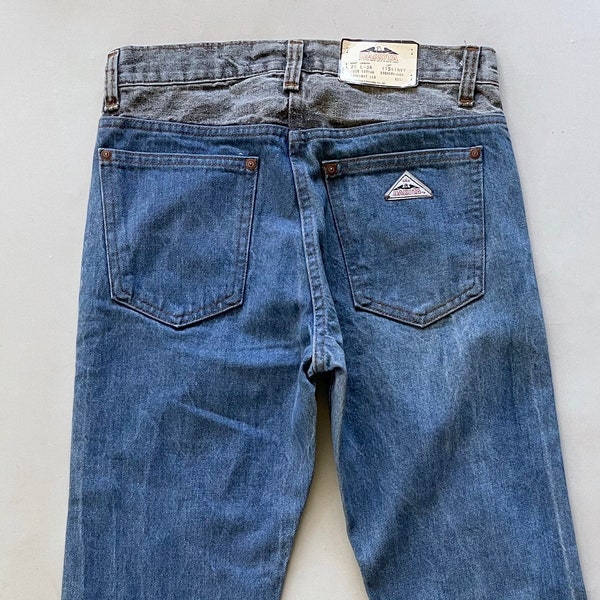 VTG 80s DAKOTA TWO_TONE Deadstock Stonewashed JEANS 29x29