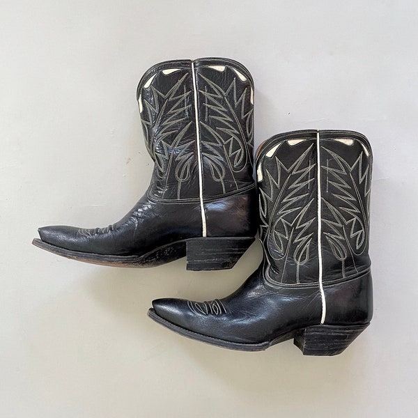 VTG 1950s ACME Western BOOTS 8/9.5