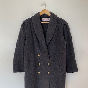 VTG 90s DOUBLE_BREASTED WOOL Jacket/COAT image 1