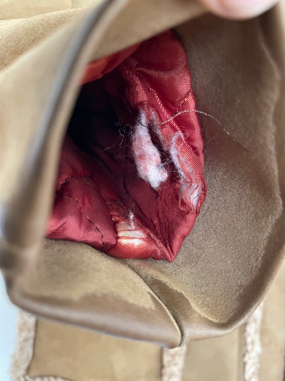 VTG 70s FAUX_SUEDE and SHERPA Lined JACKET - image 7