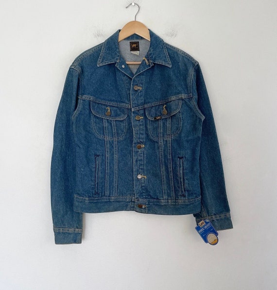 VTG 80s Deadstock LEE_RIDERS Denim/Jean JACKET - image 1