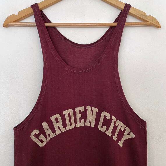 VTG 50s "Garden City" BASKETBALL JERSEY/Bodysuit Gem