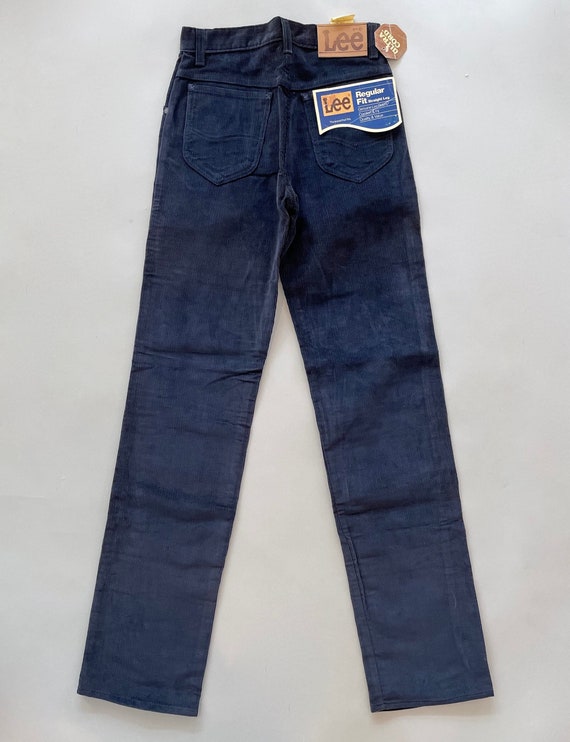 Vtg Deadstock 80s LEE CORDUROY Straight Leg PANTS 