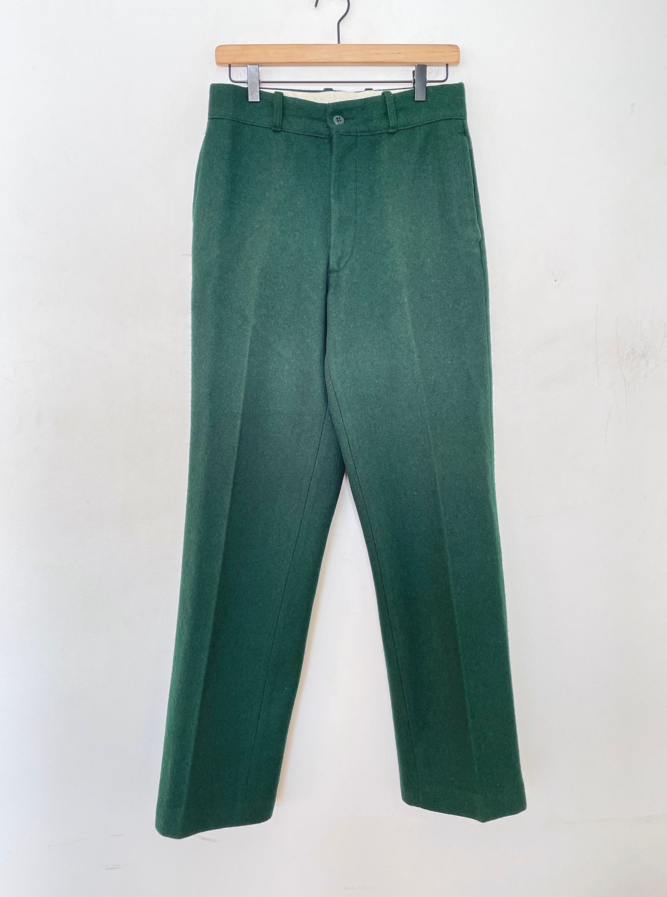 Vtg 80s Johnson WOOL HUNTING Pants/trousers 28x31 Etsy