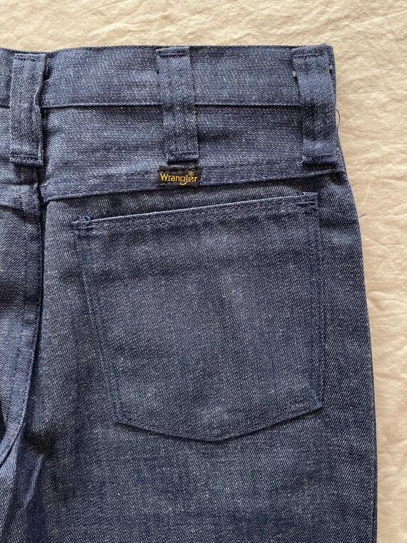 VTG 70s Deadstock BUTTON_FLY Flare Leg WRANGLERS … - image 6