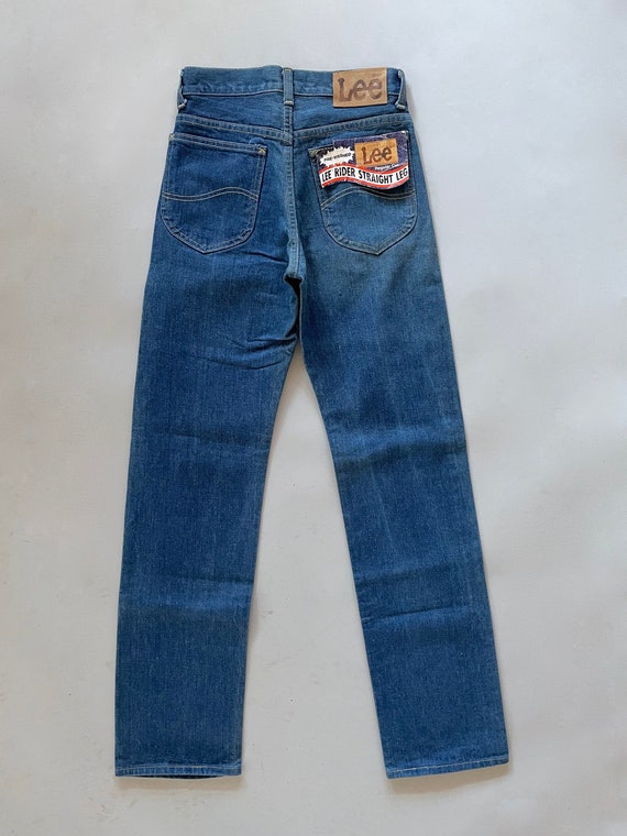 VTG 80s Deadstock STRAIGHT_LEG  LEE JEANS 27x32